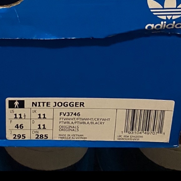 Adidas Nite Jogger Cloud White Crystal - Picture 9 of 9